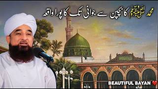 Complete Story Of Prophet Mohammad ﷺ from Childhood to Youth  Nabi ﷺ Ka Bachpan  Saqib Mustafai [upl. by Asiole]