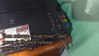 How to reset Canon mp237 [upl. by Ashlie]