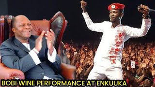 Bobi Wine Atuuse Mu Nkuukaakubye abantu omuziki kabaka nakyamuka Enkuukatobongota [upl. by Mcilroy]