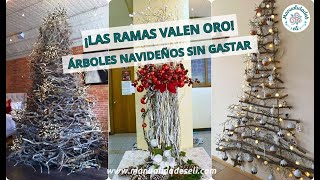 Ideas De Árbol De Navidad Con Ramas Secas Que No Puedes Perderte [upl. by Yale396]