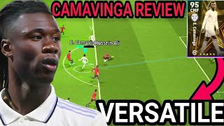 98 Rated Nominating Contract E Camavinga Is Versatile  Review  eFootball 2023 Mobile [upl. by Edak]