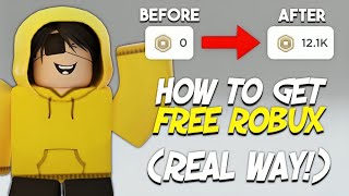 How To Get FREE ROBUX in ROBLOX 2024 😋 REAL WAY [upl. by Kinson250]