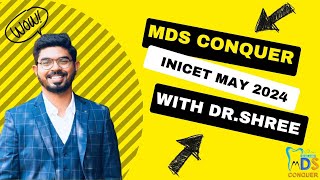 INICET MAY 2024  INICET MDS VS NEET MDS  SEATS IN INICET MDS MAY  PGI  JIPMER [upl. by Eissirc]