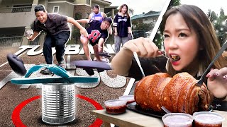 BG TUMBANG PRESO SA KANTO  MUKBANG LETCHO BELLY [upl. by Ynnattirb]