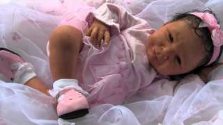 Reborn baby girl Nairobi at wwwreborndollsaustraliacom [upl. by Coats737]