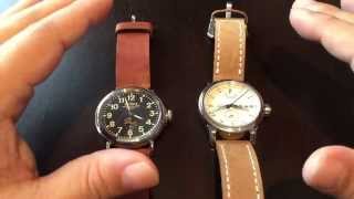 Shinola VS Detroit Watch Company Watches [upl. by Yerga809]