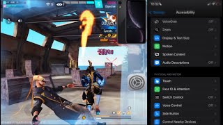 IPhone XR Updated Free Fire Settings⚙️ [upl. by Alfonse332]