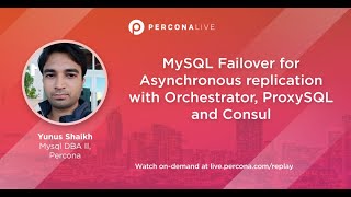 MySQL Failover for Asynchronous replication with Orchestrator ProxySQL and Consul [upl. by Ezarras962]