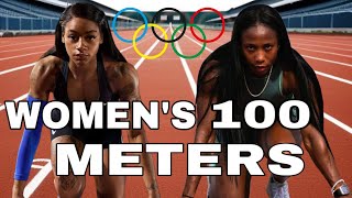 ShellyAnn FraserPryce VS SHA’Carri Richardson  Women’s 100 Meter 2024 Paris Olympic Preview [upl. by Alleuqahs893]