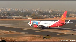 Spicejet quotFlipkart Big Billion Day SalequotLiveryBoeing 737800VTSXA [upl. by Warila]