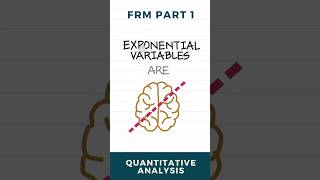 Exponential Variables are Memoryless  FRM Part 1  Quantitative Analysis Book 2 [upl. by Talyah]