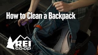 How to Clean a Backpack [upl. by Novaat138]