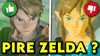 QUEL EST LE PIRE JEU ZELDA DE LA SAGA  Vous allez hurler mais jassume 🥶 [upl. by Sinegold196]