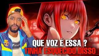 QUE VOOOZ  REACT  Makima Chainsaw Man  A Peste  Isis Vasconcellos [upl. by Cammie]