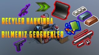 RECYLER HAKKINDA BİLMENİZ GEREKENLER  FACTORY PARTCARBON COMPASİTE  LAST DAY ON EARTH  SURVİVAL [upl. by Nnairet]