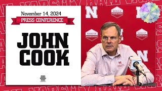 Nebraska Volleyball DOWNS Minnesota 31  Full John Cook Press Conference [upl. by Ayahs947]