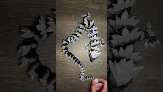 3D Printed Crystal Dragon on Bambu Lab X1C Flagship 3dprinting bambulab asmr 3dprinter [upl. by Zoe649]