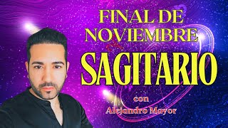 SAGITARIO ♐️ FINAL DE NOVIEMBRE 🍀 [upl. by Ynwat]