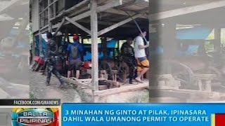 BP 3 minahan ng ginto at pilak sa Midsalip Zamboanga del Sur ipinasara [upl. by Kirbee]