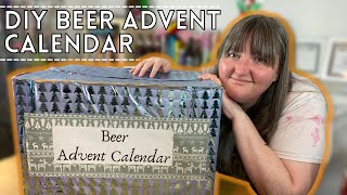 Come build a DIY beer advent calendar with me [upl. by Mialliw]