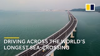 Why driving across the Hong KongZhuhaiMacau bridge isn’t as convenient as it seems [upl. by Sined]