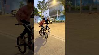 Bache ne hara diya meko😫 originalcontent video bmxcyclestunt foryou cycle ytshortsvideo race [upl. by Annoyk]