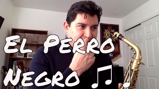 Jose Alfredo Jimenez  El Perro Negro ♫♩Tutorial de Sax [upl. by Boar]