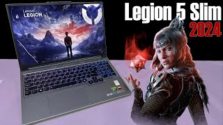 2024 Lenovo Legion Slim 5 Gen 9 AMD  Testing Demanding Games [upl. by Enovaj]