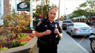 Officer confronted after threatening to strike photographer [upl. by Plate]