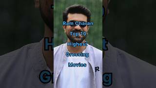 Ram Charan Top 10 Highest Grossing Movies  Ram Charan Movies shorts ramcharan [upl. by Hairom]