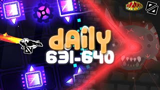 GD Daily Levels 631640 Sheikah Dark Paradox Artificial Love Danger Energy Unique [upl. by Norramic874]