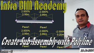 Lecture42 Create Sub Assembly With polyline [upl. by Sale]