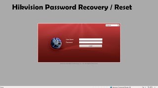 How to recover  reset password on HikVision cameras  NVRs [upl. by Nariko239]