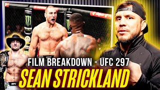 SEAN STRICKLAND Film Breakdown  How did Strickland become Champion [upl. by Haggi]