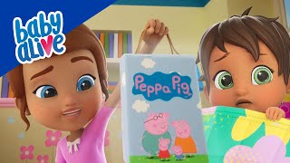 Bolso Cambiador para los Bebés 🌈 Muñecos Baby Alive en Español 👶🏼 Video Para Niños 💕 [upl. by Neiluj194]