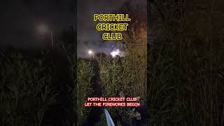 Porthill Cricket Club  Fireworks Display  2nd November 2024  staffordshiretraveladventures [upl. by Verger]