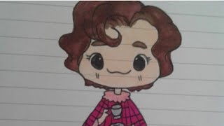 How to draw Dolores umbridge  harry potter drawing  how to draw harry potter characters [upl. by Zilla]