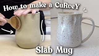 5 Ways to Add CURVES to slab ceramics  hand building ceramics for beginners [upl. by Musser446]