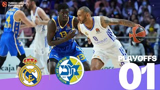 Causeur gives Real a 10 lead  Playoffs Game 1 Highlights  Turkish Airlines EuroLeague [upl. by Anear]