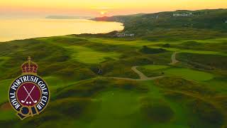 Royal Portrush Golf Club  Dunluce Links Open Venue [upl. by Bernt325]