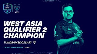 Msdossary wins 100  Msdossary v MoJabri  FIFA 21 West Asia Qualifier 2 Grand Final  Leg 2 [upl. by Roselani276]