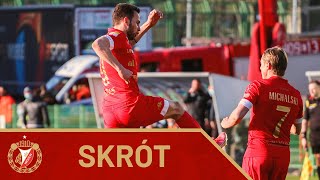 Skrót meczu GKS Bełchatów  Widzew Łódź 23 [upl. by Rosene]