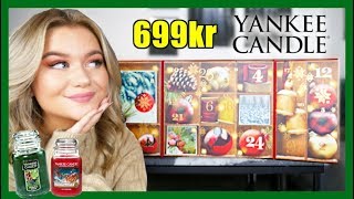 ÖPPNAR YANKEE CANDLES KALENDER 2019 Juldofter [upl. by Gereld]