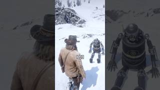 Arthur Finds The Crying Robot rdr2 gaming shorts game ps5 ps4 [upl. by Enuahs]