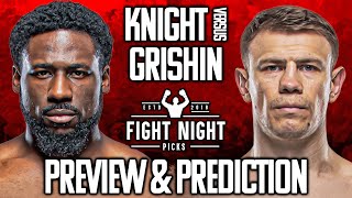 UFC 271 William Knight vs Maxim Grishin Preview amp Prediction [upl. by Boice]