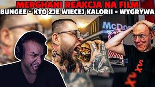 Merghani reakcja na film Bungee  Kto zje więcej kalorii  WYGRYWA [upl. by Helban197]