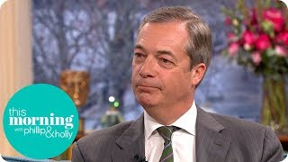 Nigel Farage on Parliaments Historic Brexit Vote  This Morning [upl. by Niwrad]