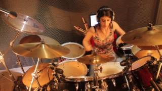 Anesthetize Porcupine Tree Drum Cover By Anna Koniotou [upl. by Kinghorn]