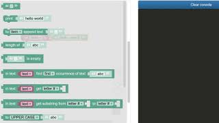 Blockly Variable Text Demo [upl. by Arehs723]