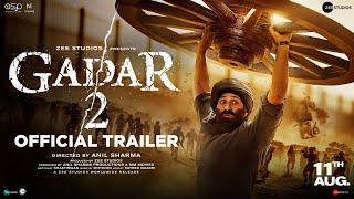 Gadar2 Official Trailer  11th August  Sunny Deol  Ameesha Patel  Anil Sharma  Zee Studios [upl. by Sirovat]